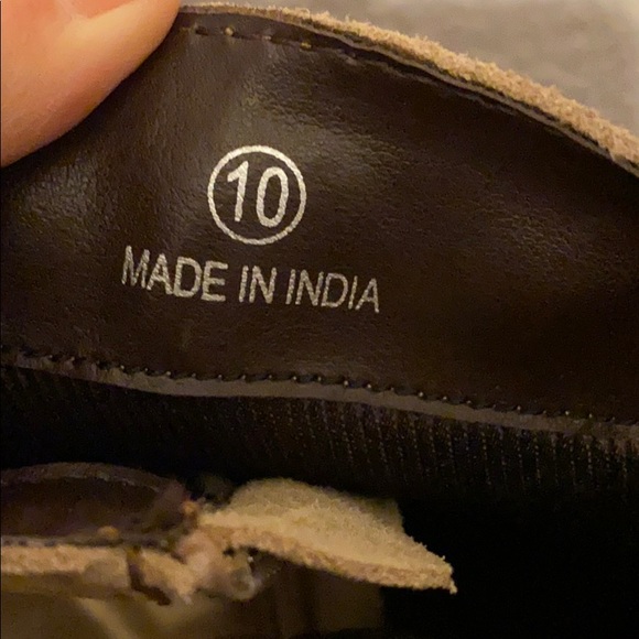 Suede western boots - Picture 3 of 5